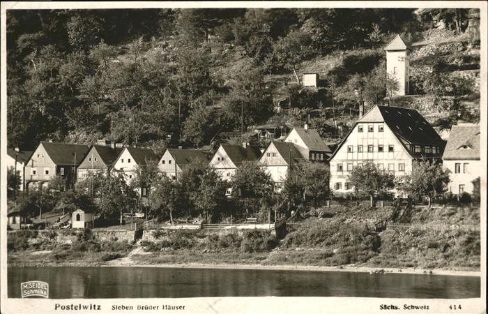 Postelwitz Sieben Brüder Häuser