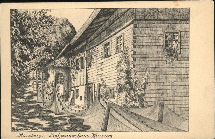 Starnberg Starnbergersee Bayern Lochmannshaus Museum