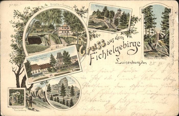 Luisenburg Apfelbrunnen Schloss Kreuz Louisenburg