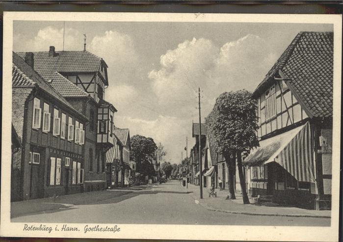 Rotenburg Wuemme Goethestrasse
