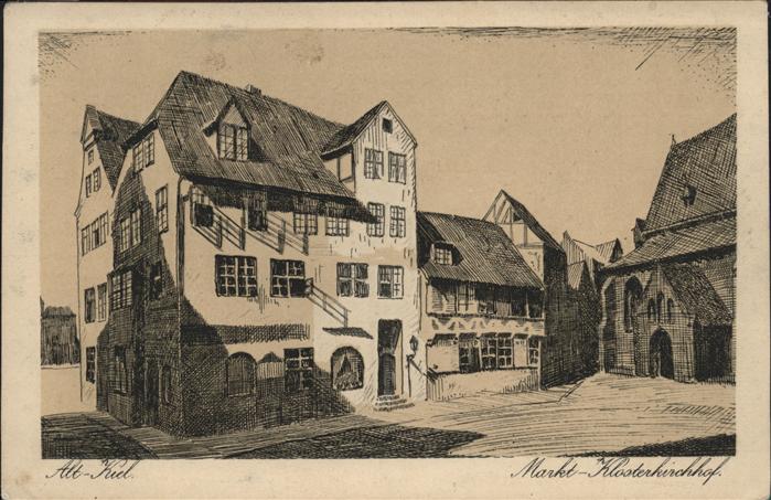 KIEL  CITY Markt Klosterkirchhof