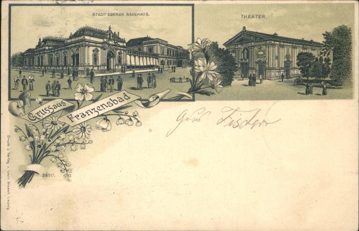Franzensbad Theater Badehaus