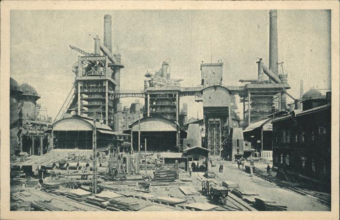 Koenigshuette Oberschlesien Chorzow Hochoefen