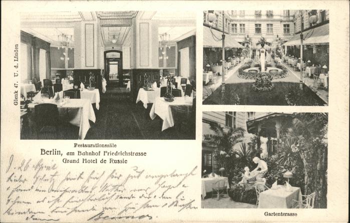 Berlin Grand Hotel de Russie