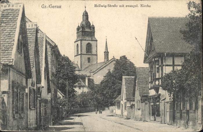 Gerau Tettenweis Hellwig Strasse Kirche