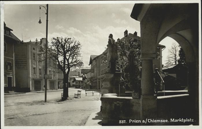 Prien Chiemsee Marktplatz