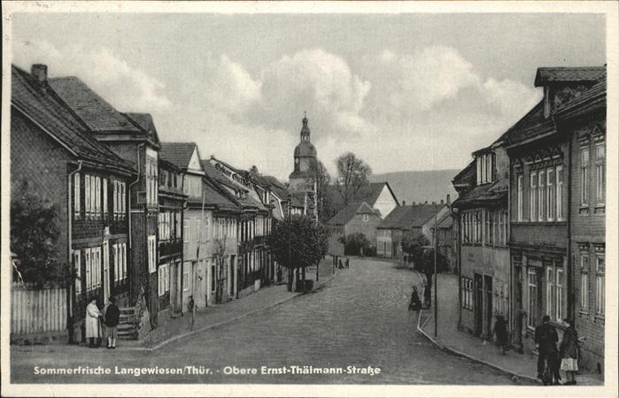 Langewiesen Obere Ernst Thälmann Strasse