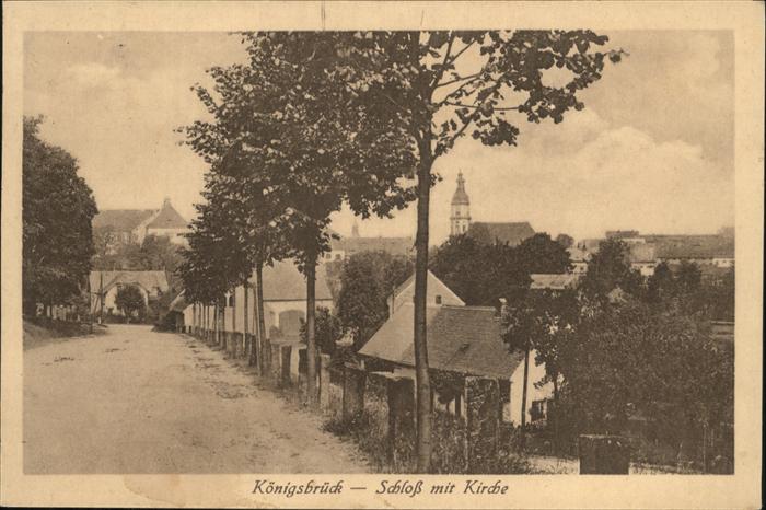 Koenigsbrueck Schloss Kirche