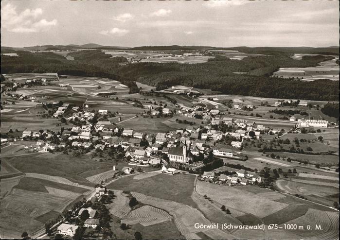 Goerwihl Goerwyhl Waldshut BW Fliegeraufnahme