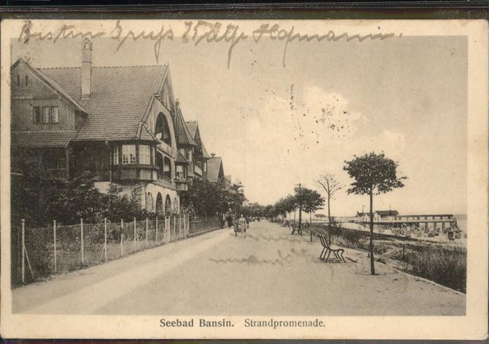 Bansin Ostseebad Strandpromenade