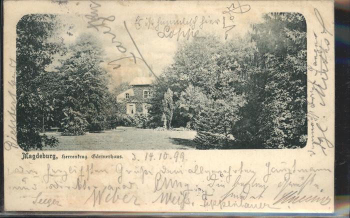 Magdeburg Herrenkrug Gärtnerhaus