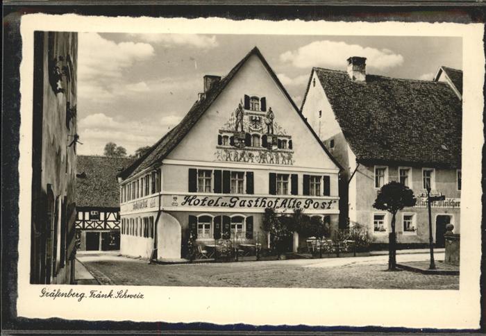 Graefenberg Oberfranken Hotel Gasthof Alte Post