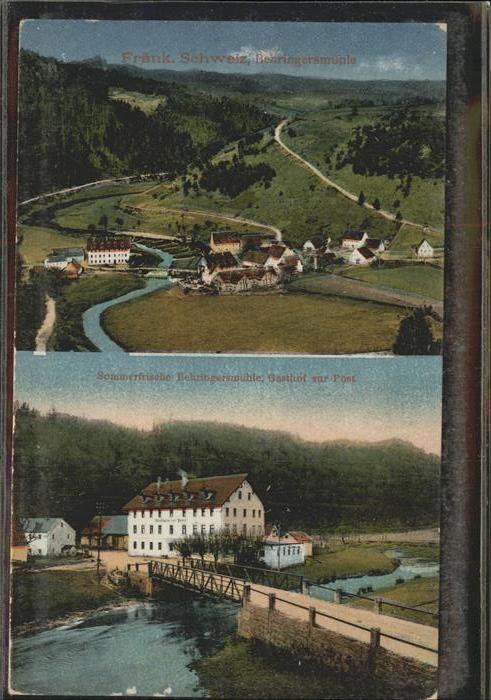 Behringersmuehle Gasthof zur Post Bruecke