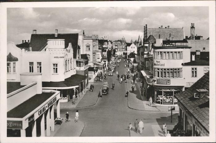 Westerland Sylt Friedrichstrasse