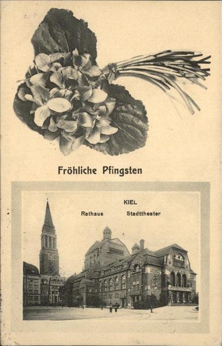 Kiel Pfingsten Rathaus Theater