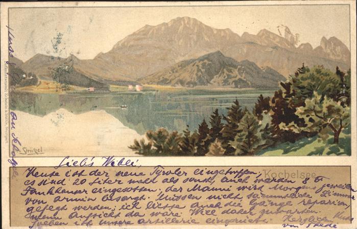 Kochel See Künstler Strützel