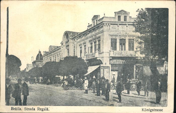 Braila Strada Regala Kutsche Königsstrasse