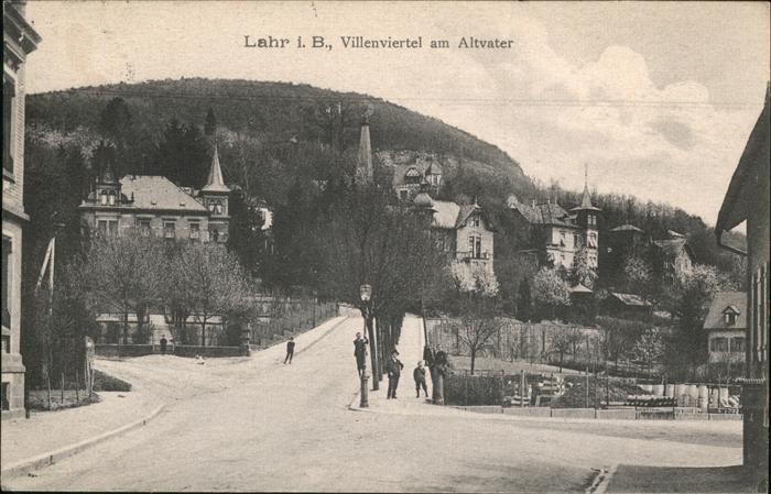 Lahr Schwarzwald Villenviertel Altvater