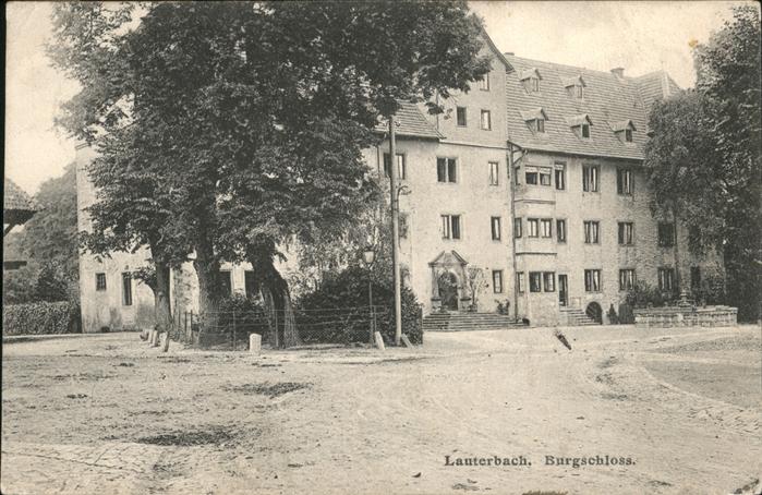 Lauterbach Hessen Burg Schloss