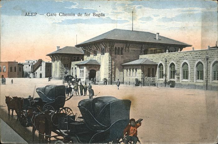 Alep Chemin fer Bagda Kutsche