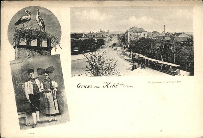 Kehl Rhein Hanauer Tracht Storchennest