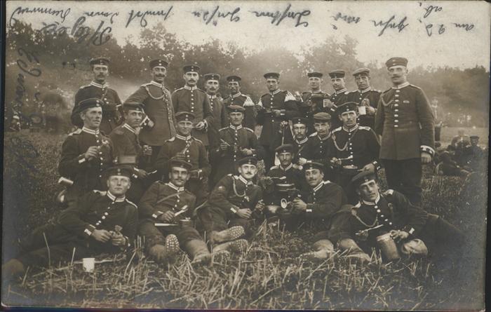 Bad Rappenau Soldatengruppenfoto