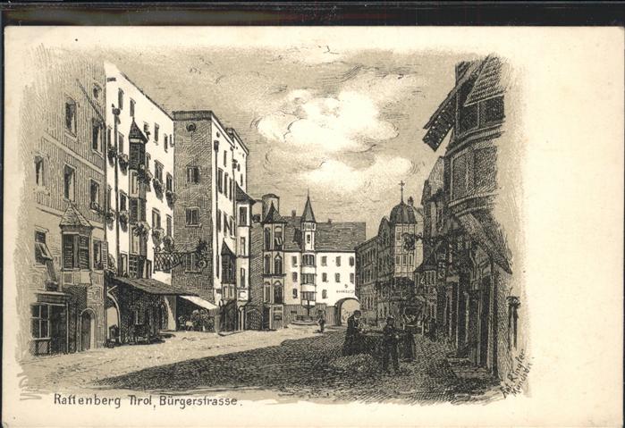 Rattenberg Tirol Bürgerstrasse