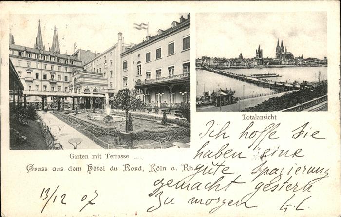 Koeln Rhein #h qdu Nord Schiff