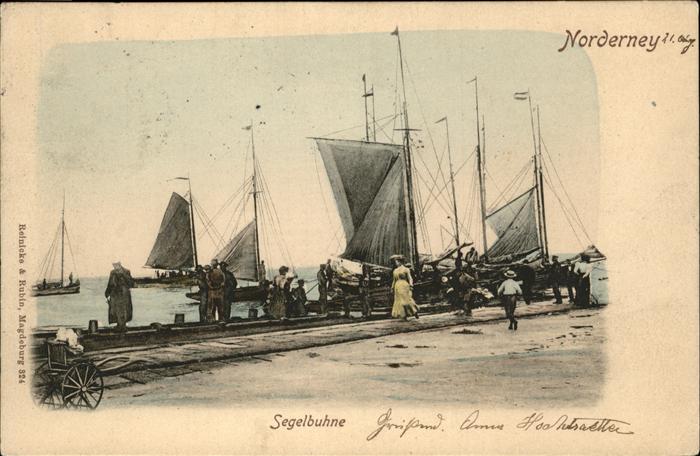 Norderney Nordseebad Segelbuhne