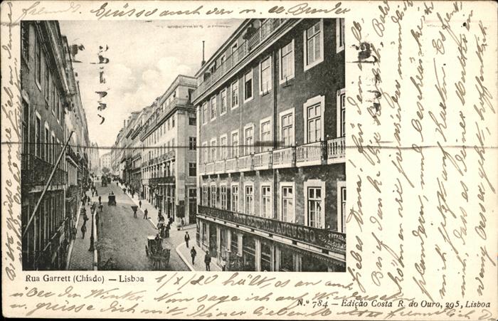 Lisboa Rua Garrett Kutsche