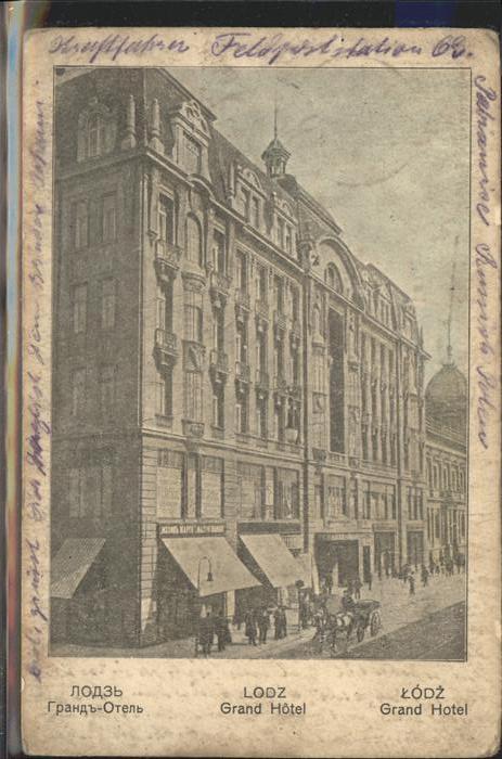 Litzmannstadt Lodz Grand Hotel