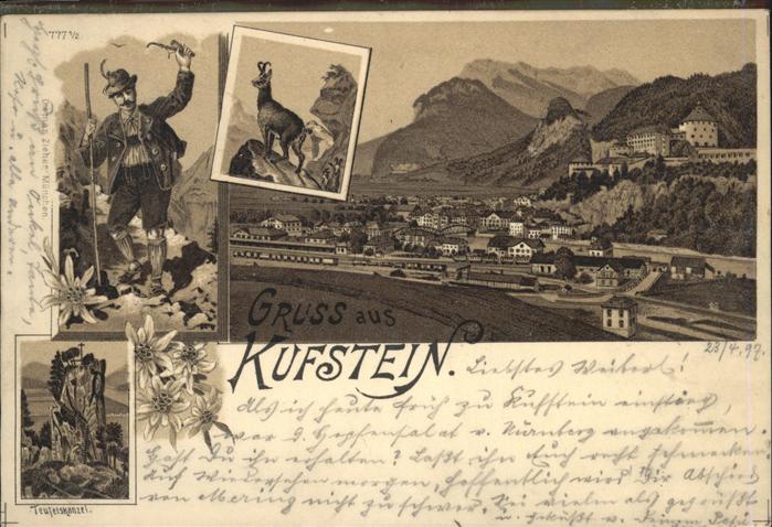 Kufstein Tirol Teufelskanzel