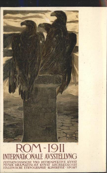 Rom Roma Adler Internationale Ausstellung