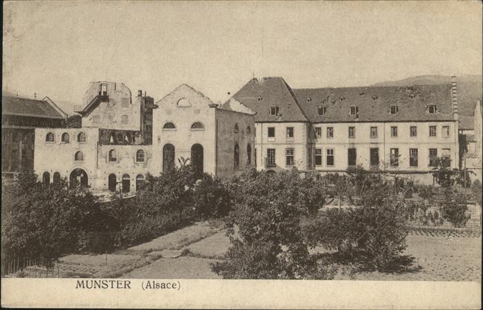 Muenster Haut Rhin Elsass Teilansicht