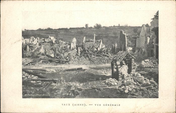 Vaux-en-Vermandois Vue generale