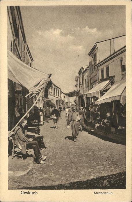 Ueskueb Uskub Straßenbild