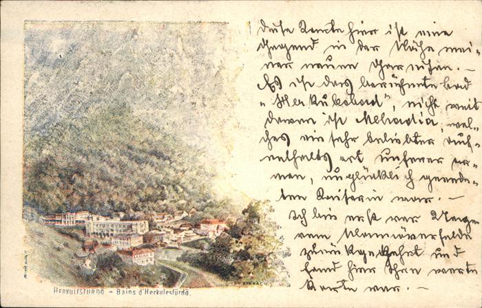 Herkulesfuerdoe Bains d`herkulesfürdö