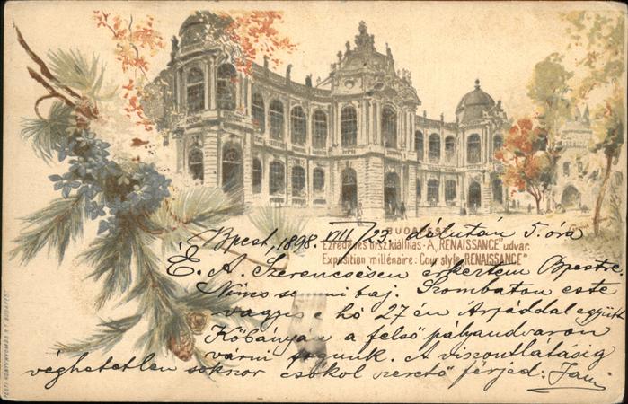 Budapest Exposition millenaire