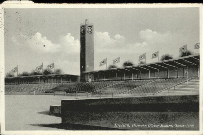 Breslau Niederschlesien Hermann-Görling-Stadion
Glockenturm