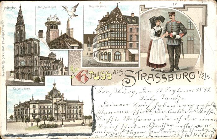 Strasbourg Alsace Münster
Storchennest
Kaiserpalast