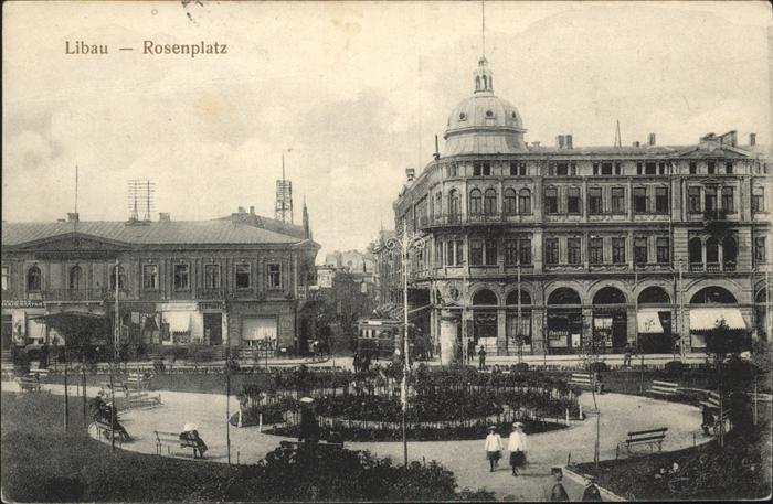 Libau Liepaja Rosenplatz