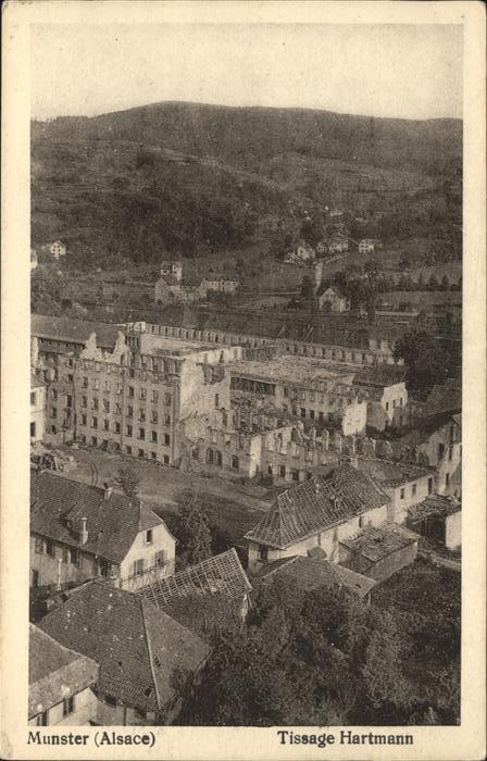 Muenster Haut Rhin Elsass Tissage Hartmann