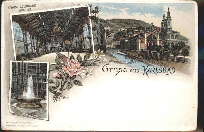 Karlsbad Eger Sprudelcolonnade