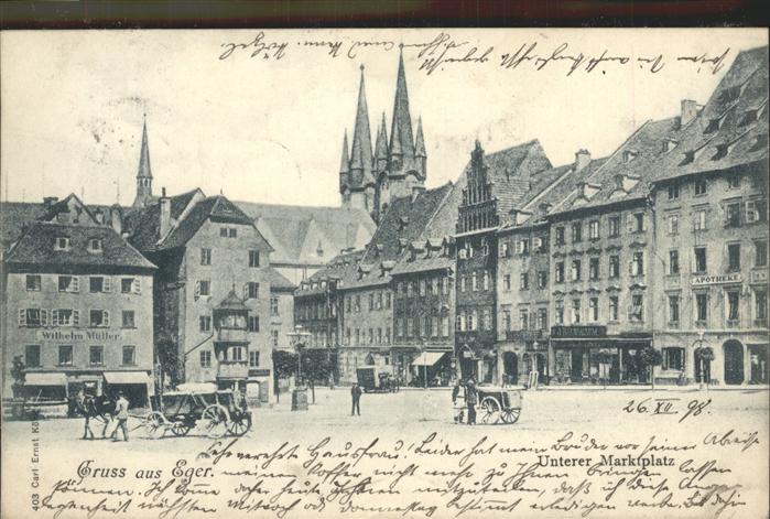 Eger Marktredwitz Unterer Marktplatz