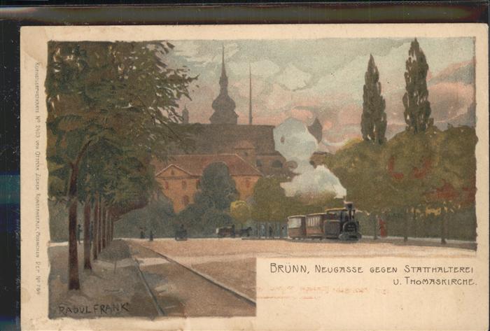 Bruenn Brno Neugasse gegen Statthalterei