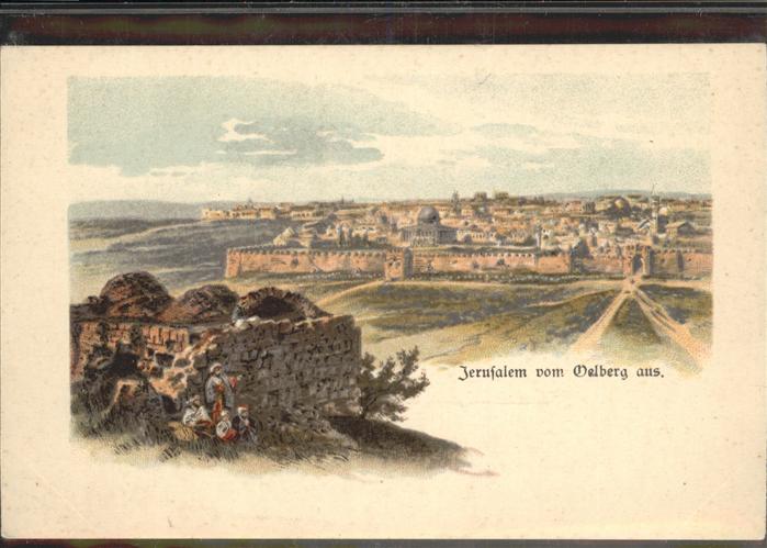 Jerusalem Yerushalayim Oelberg