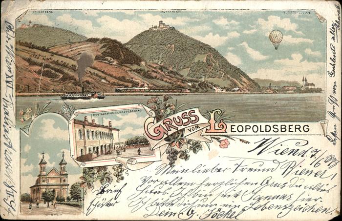 Leopoldsberg Wien See
Teilansichten