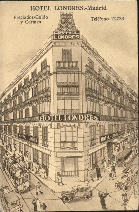 Madrid Spain Hotel Londres