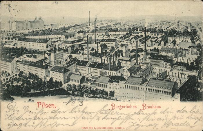 Pilsen Plzen Czechia Bürgerl. Brauhaus