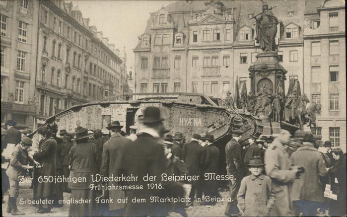 Leipzig Frühjahrsmesse 1918